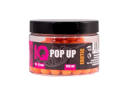 LK Baits IQ Method Feeder Pop-Up Fluoro Boilies 150ml 10-12mm