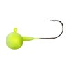 SPRO jigová hlava Footbal Jighead Gripper Yellow/White 3ks (Veľkosť háčika 4/0, Dĺžka 50 mm, Gramáž 18 g)
