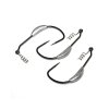 Gamakatsu háčky se zátěží Worm EWG Weighted Spring-Lock 4ks (Veľkosť háčika 3/0)
