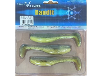 Dragon Bandit 10cm Yellow Black 3ks