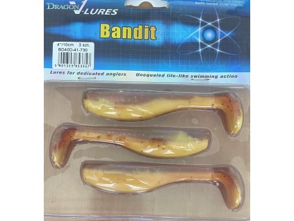 Dragon Bandit 10cm Brown Yellow 3ks