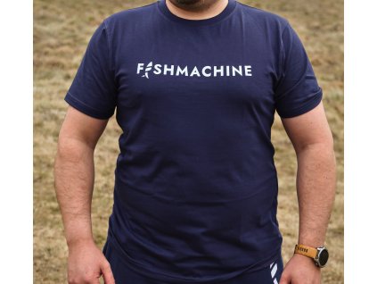 Tričko FISHMACHINE Navy classic