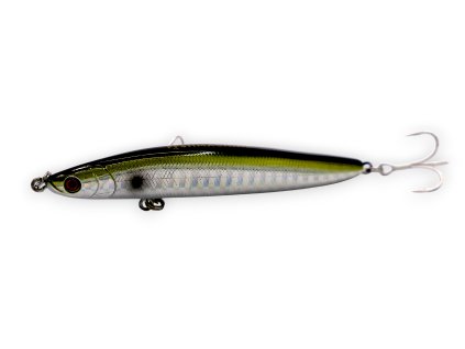 FISHMACHINE potápivý stickbait SHOREBEATER HNĚDÁ 15gr / 9cm