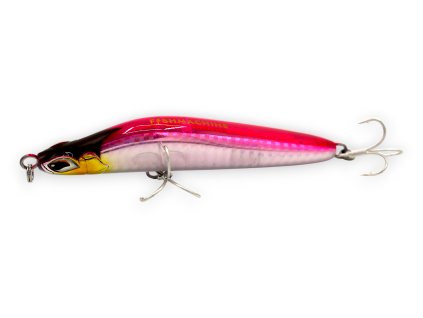 FISHMACHINE sinking stickbait LONGCASTER PINK 40gr / 10,5cm