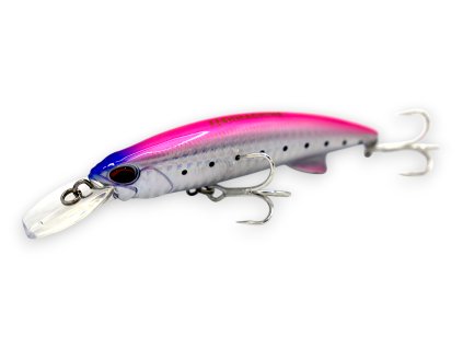 FISHMACHINE sinking wobbler GLIDEFLICKER PINK 64gr / 11cm