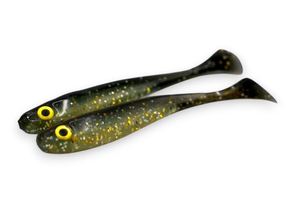 FISHMACHINE soft lure NATURAL-PULSE BLACK 10,5 to 19cm