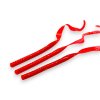 FISHMACHINE soft lure LAZY WORM RED 25cm / 3pcs