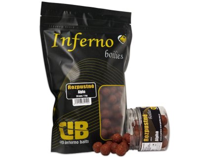 Carp Inferno rozpustné boilies Hot Line Alpha 300ml 20mm