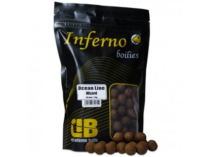 Carp Inferno boilies Ocean food 250g 20mm Wizard