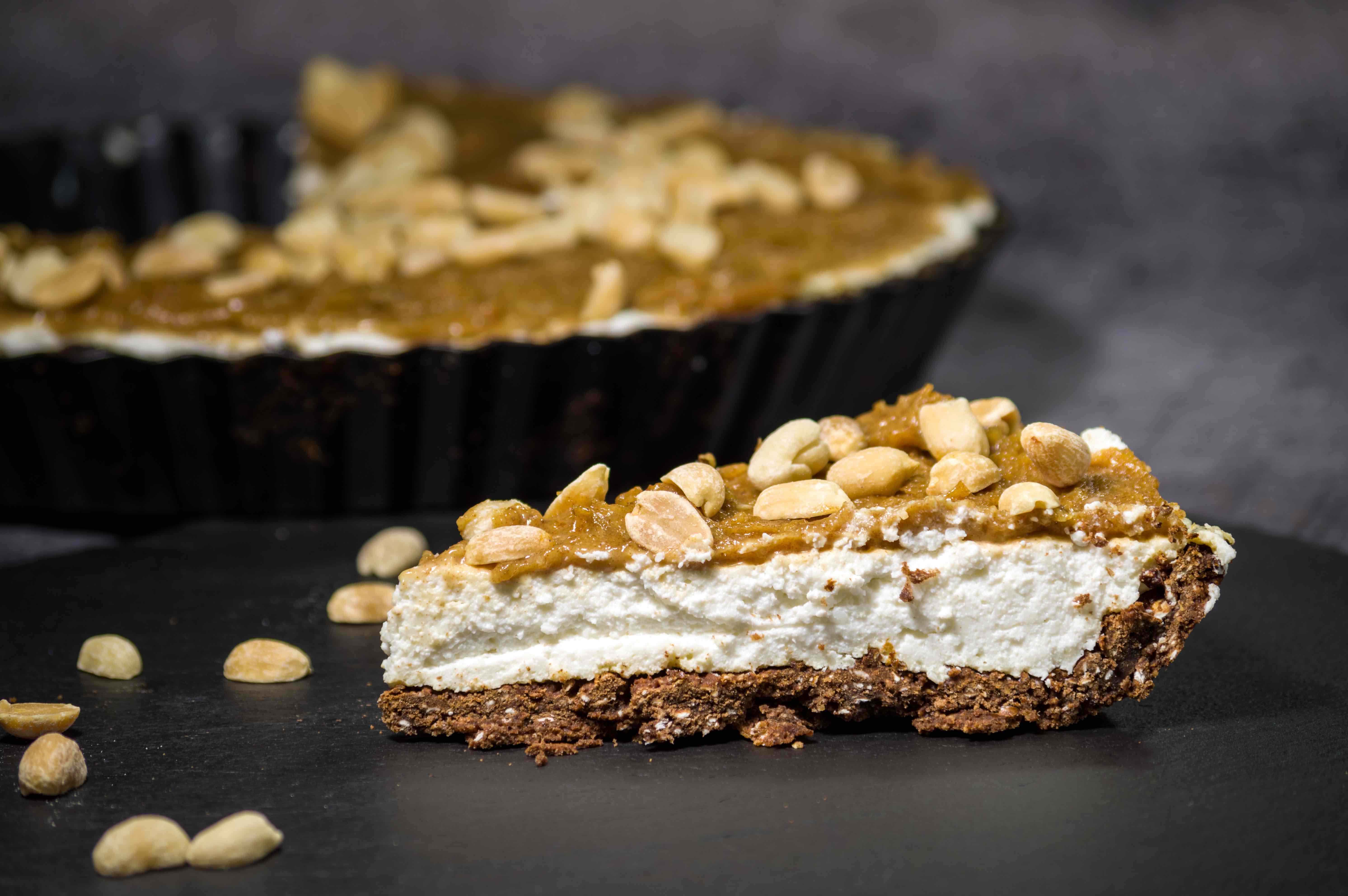 Arašídový cheesecake 