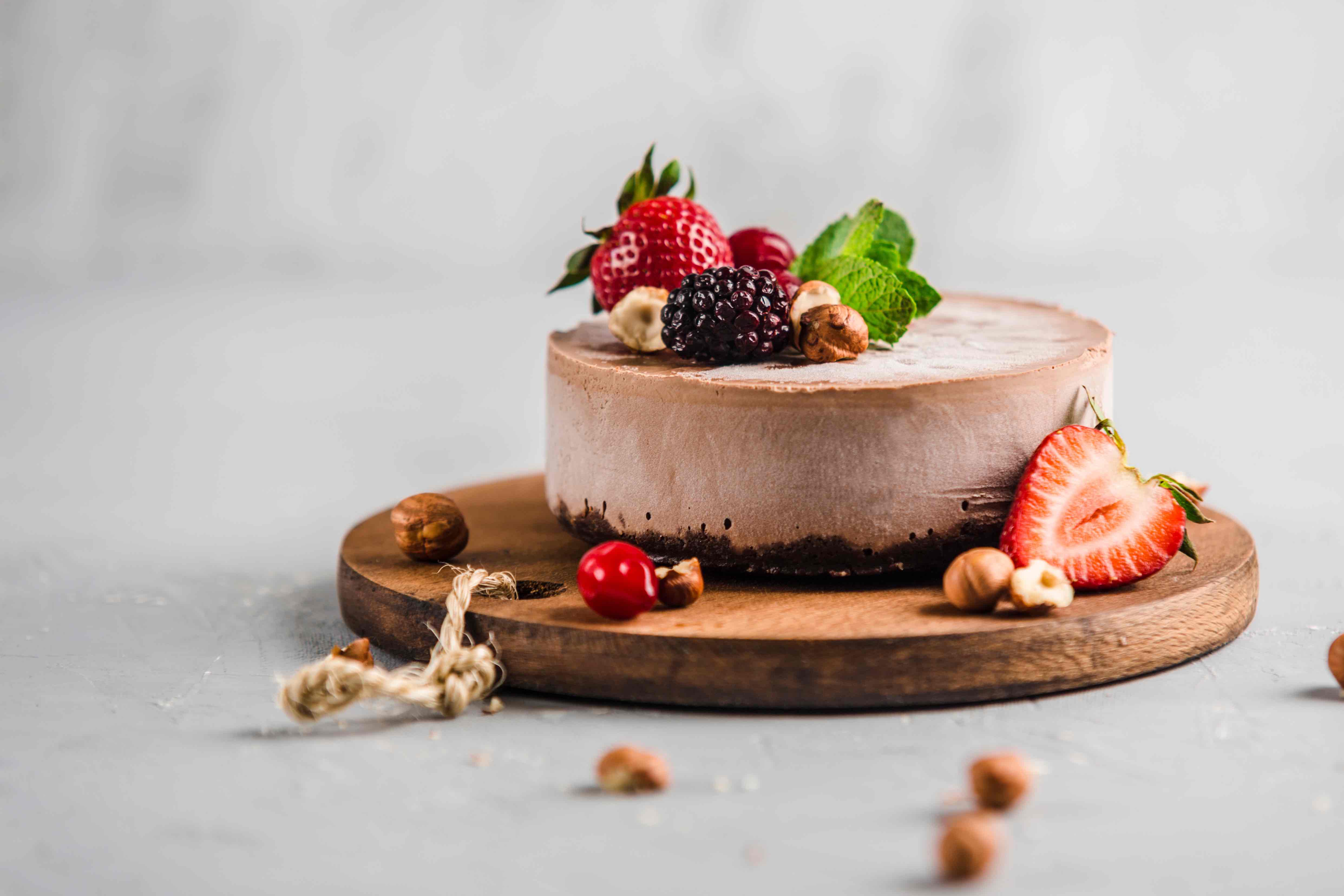 Lískooříškový cheesecake 