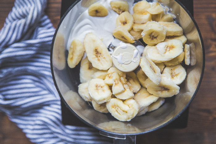 Kokosovo-banánový ledový krém