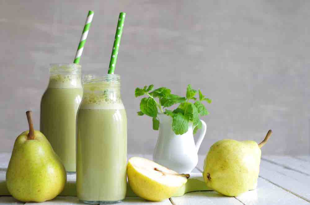 Fit-day hubnoucí hruškové smoothie