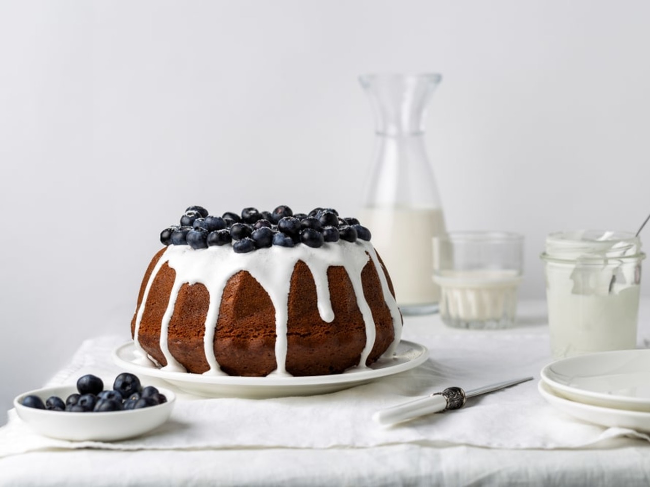 Jemná banánová bábovka s ovesnými vločkami 