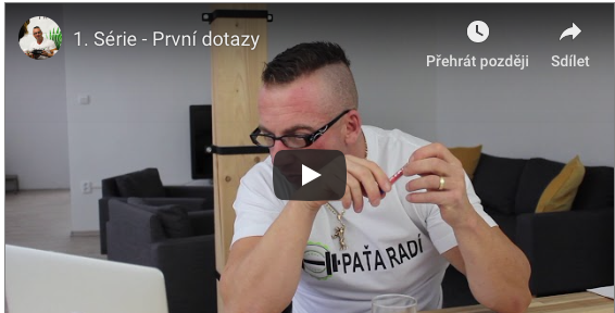 Paťa radí - První dotazy