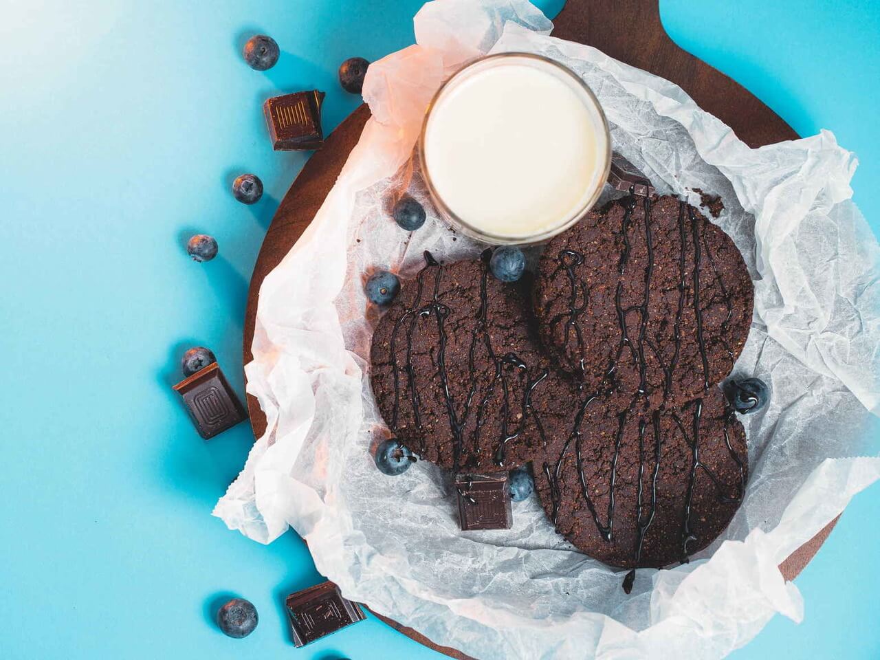 Rychlý recept na proteinové čokoládové cookies