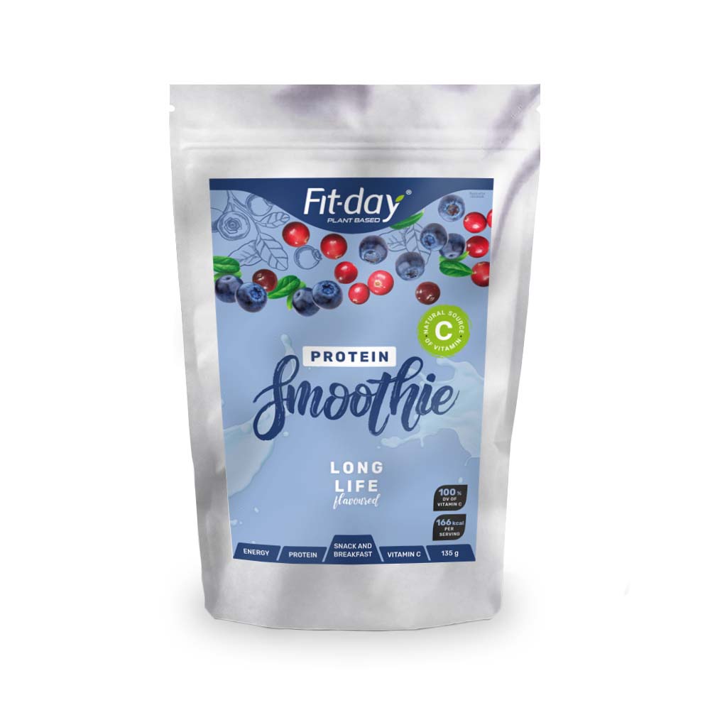 Fit-day Protein smoothie Gramáž: 135 g, Příchuť: Long-Life