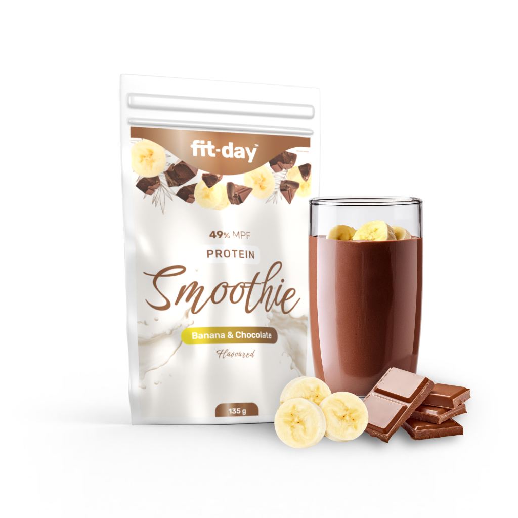 Fit-day MPF Protein Smoothie Banán Čokoláda 135 g