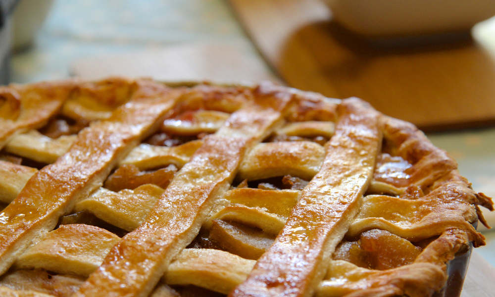 Jablkový štrůdl podle fitnesačky