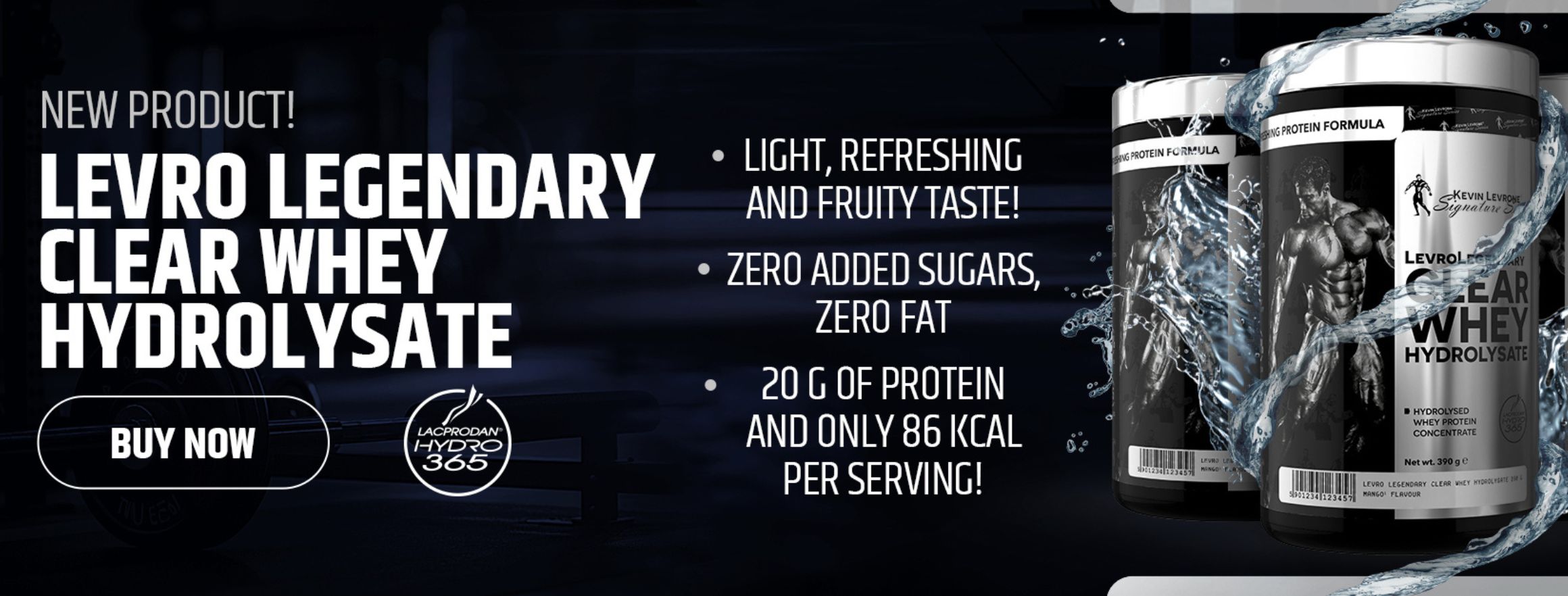 Kevin Levrone Hydro whey protein Novinka