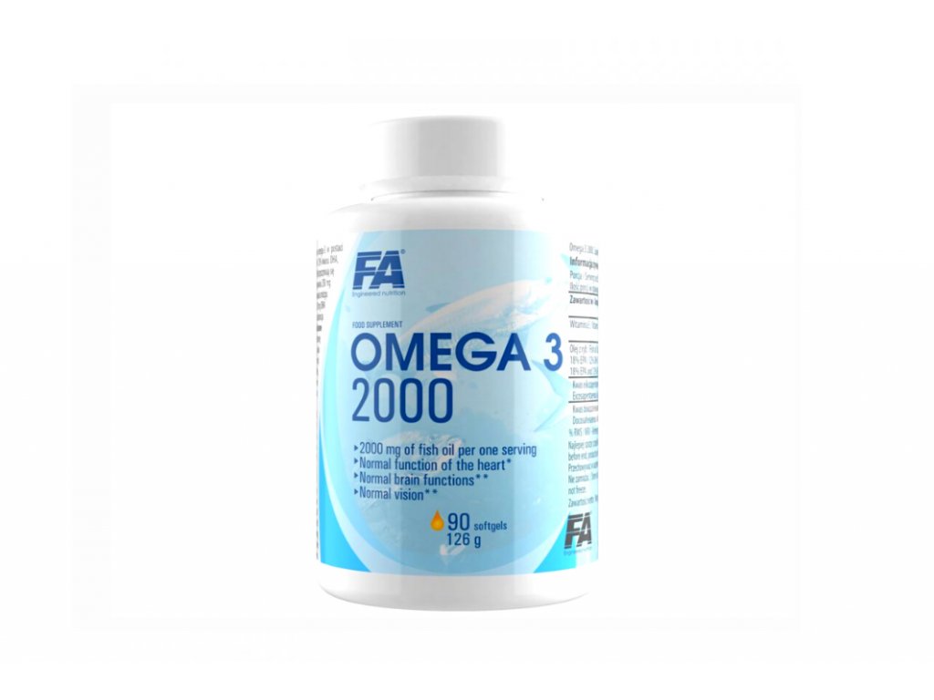 Fitness Authority Omega 3 - 90 kapslí