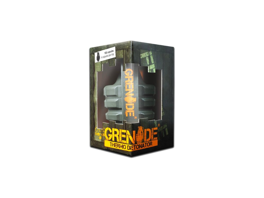 Grenade Thermo Detonator - 100 kapslí - Silný spalovač tuků