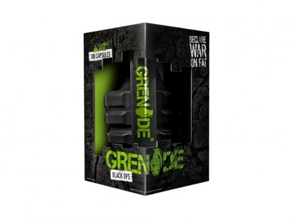 Grenade Black Ops - 100 kapslí - Spalovač tuků