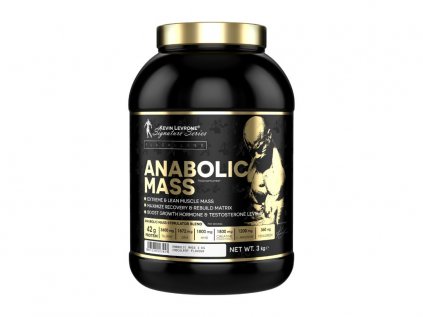 Kevin Levrone Anabolic Mass - 3000 g - Proteinová směs obohacená o další látky pro nabírání svalů - new