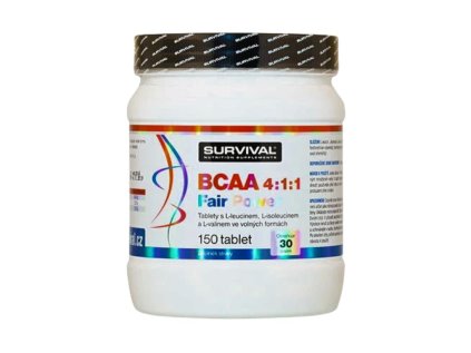 Survival BCAA 4:1:1 Fair Power® - 150 tablet -  BCAA v tabletách