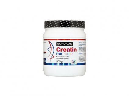 Survival Creatin Fair Power® - 300 g - Mikronizovaný kreatin monohydrát