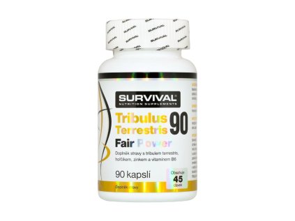 Survival Tribulus Terrestris 90 Fair Power® - 90 kapslí - Podpora tvorby testosteronu