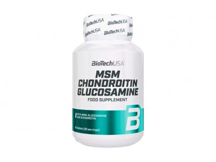 Biotech USA MSM Chondroitin Glukosamine - 60 tablet - Kloubní výživa