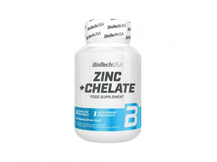 Biotech USA Zinc + Chelate - 60 tablet - minerály