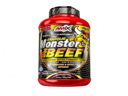 Amix Anabolic Monster Beef Protein - 2200 g - Kvalitní hovězí protein