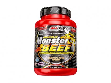 Amix Anabolic Monster Beef Protein - 1000 g Hovezí hydrolyzovaný protein