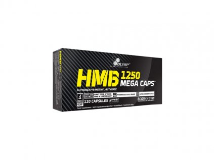 OLIMP HMB Mega Caps 1250 mg - 120 kapslí - pro zlepšení regenerace