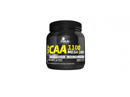OLIMP BCAA Mega caps 1100 mg - 300 kapslí - Aminokyseliny v kapslích