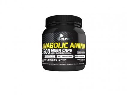 OLIMP Anabolic Amino 5500 - 400 kapslí - Silné komplexní aminokyseliny