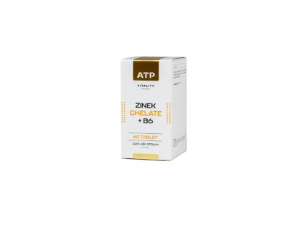 ATP Vitality Zinek Chelate + B6 - 60 tablet