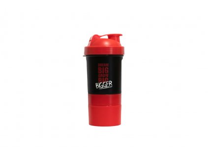 BAD ASS Smart Shaker Rd/Black - 500 ml - Smart Shaker