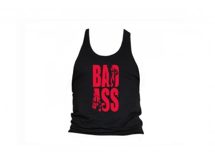 BAD ASS Tank Top Black/Red