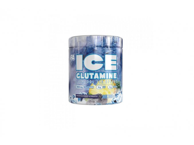Fitness Authority Ice Glutamine - 300 g - Práškový glutamin