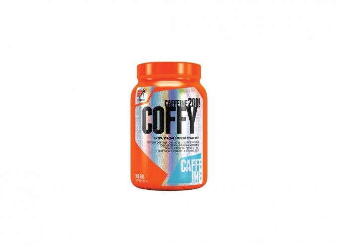 Extrifit Coffy Stimulant - 100 tablet - Kofein v kapslích