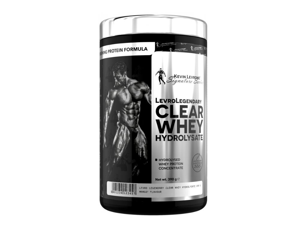 KEVIN LEVRONE SIGNATURE SERIES Kevin Levrone Clear Hydrolyzate Whey - 390 g Příchuť: Mango Ice Tea
