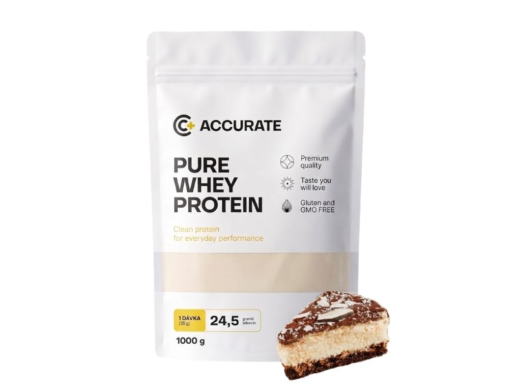 Accurate+ Pure Whey - 1000 g Příchuť: Chocolate - Bounty