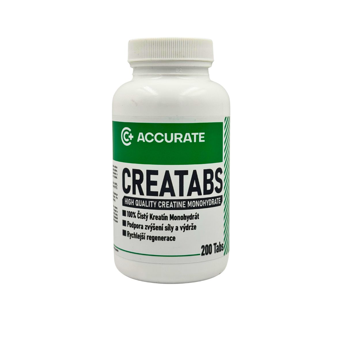 Accurate+ Creatine Monohydrate - 200 tablet