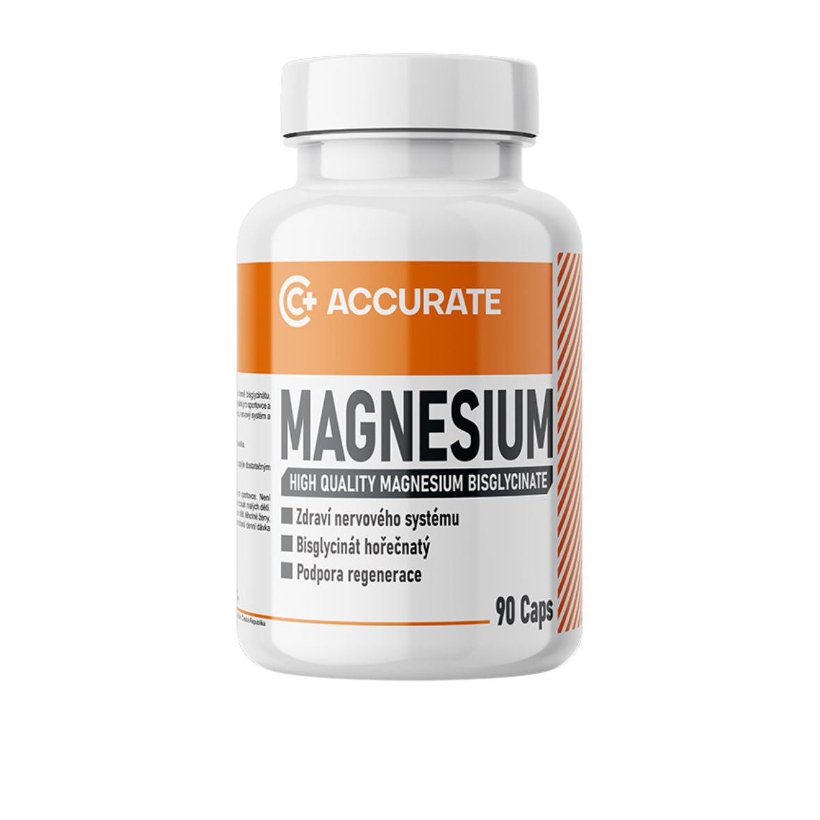 Accurate+ Magnesium Bisglicinate - 90 kapslí