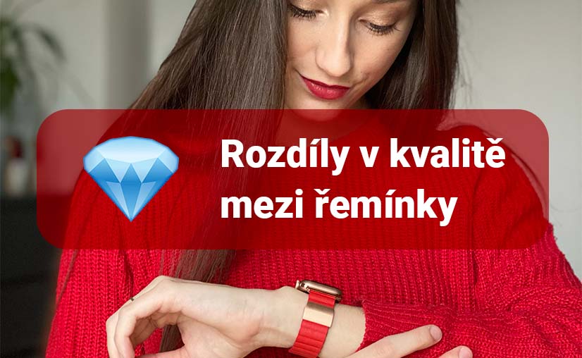 Kvalita řemínků na Apple Watch