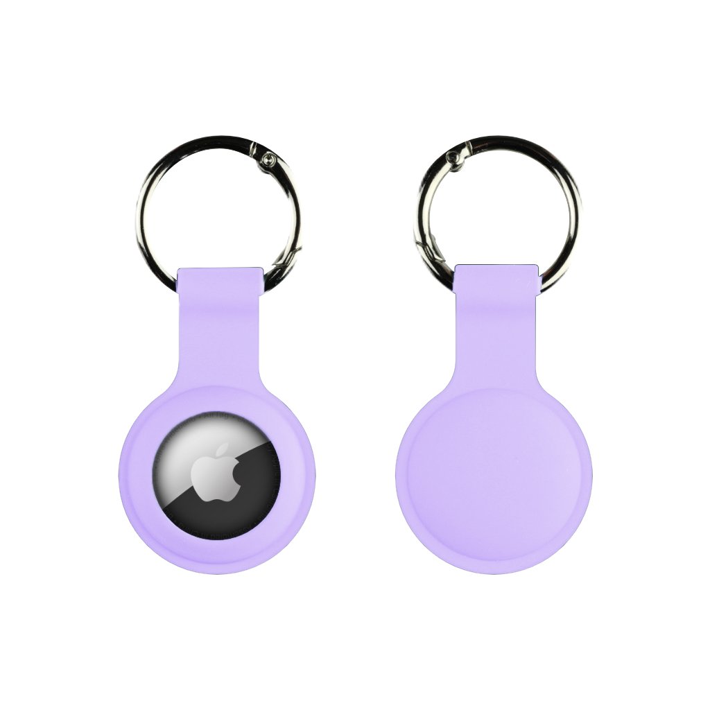 59221 silikonova klicenka pro airtag levandulova