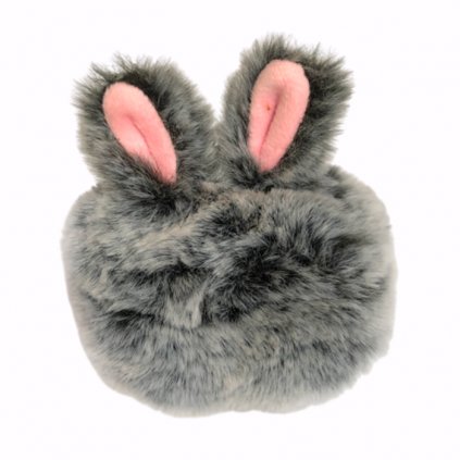 Chlpáčik obal na AirPods Pro - Šedý králík